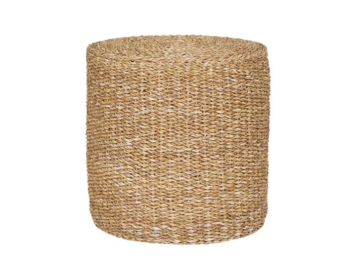 Pouf en jute naturelle Jenna