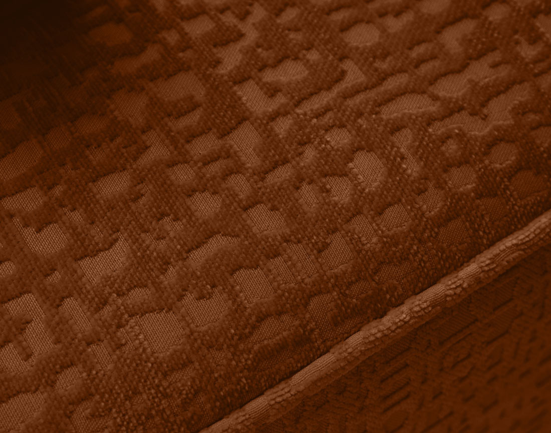 Canapé d'angle réversible 4 places convertible avec coffre en tissu velours relief Topaze