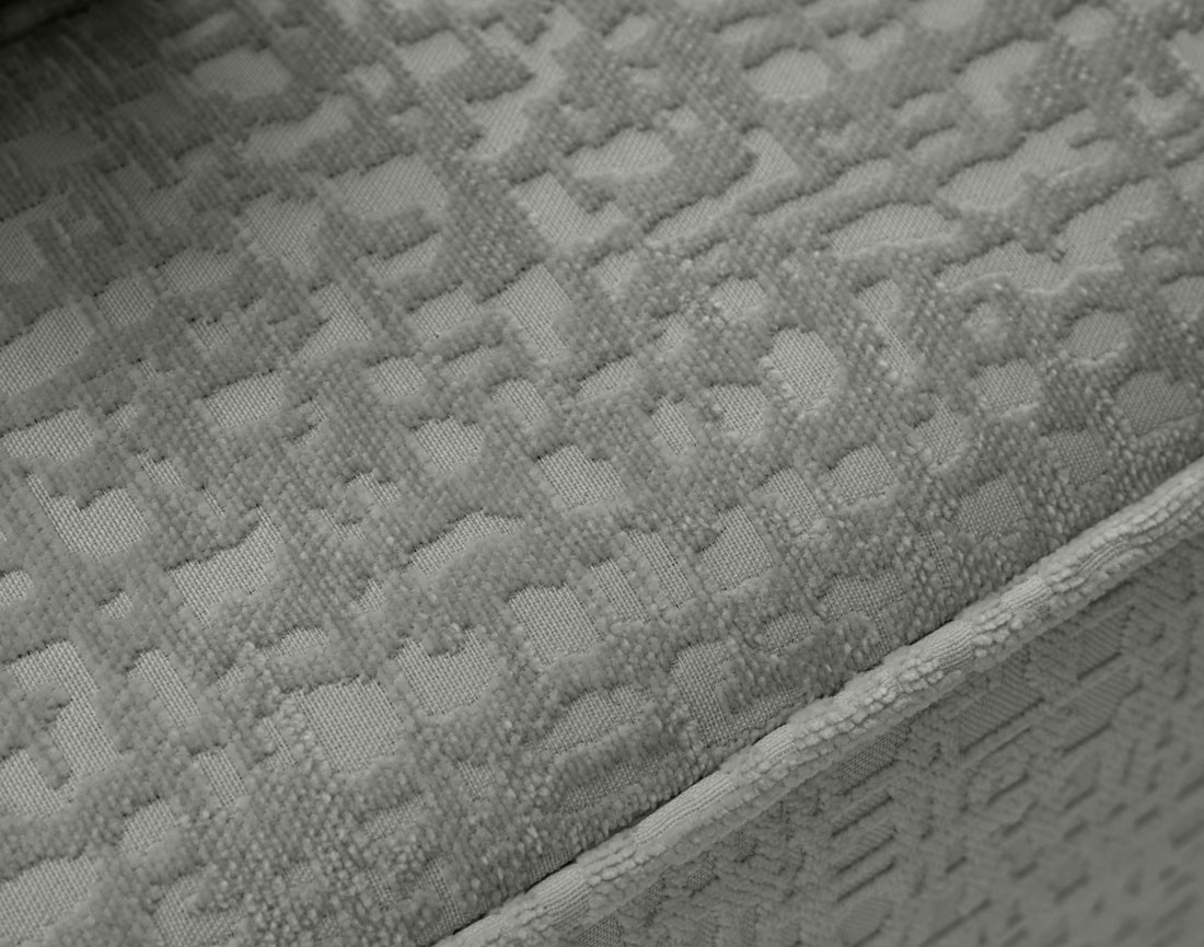 Canapé d'angle réversible 4 places convertible avec coffre en tissu velours relief Topaze Canapé d'angle réversible 4 places convertible avec coffre en tissu velours relief Topaze