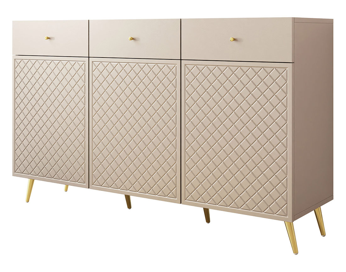 Buffet bas 3 portes et 3 tiroirs 150 cm Sorolla