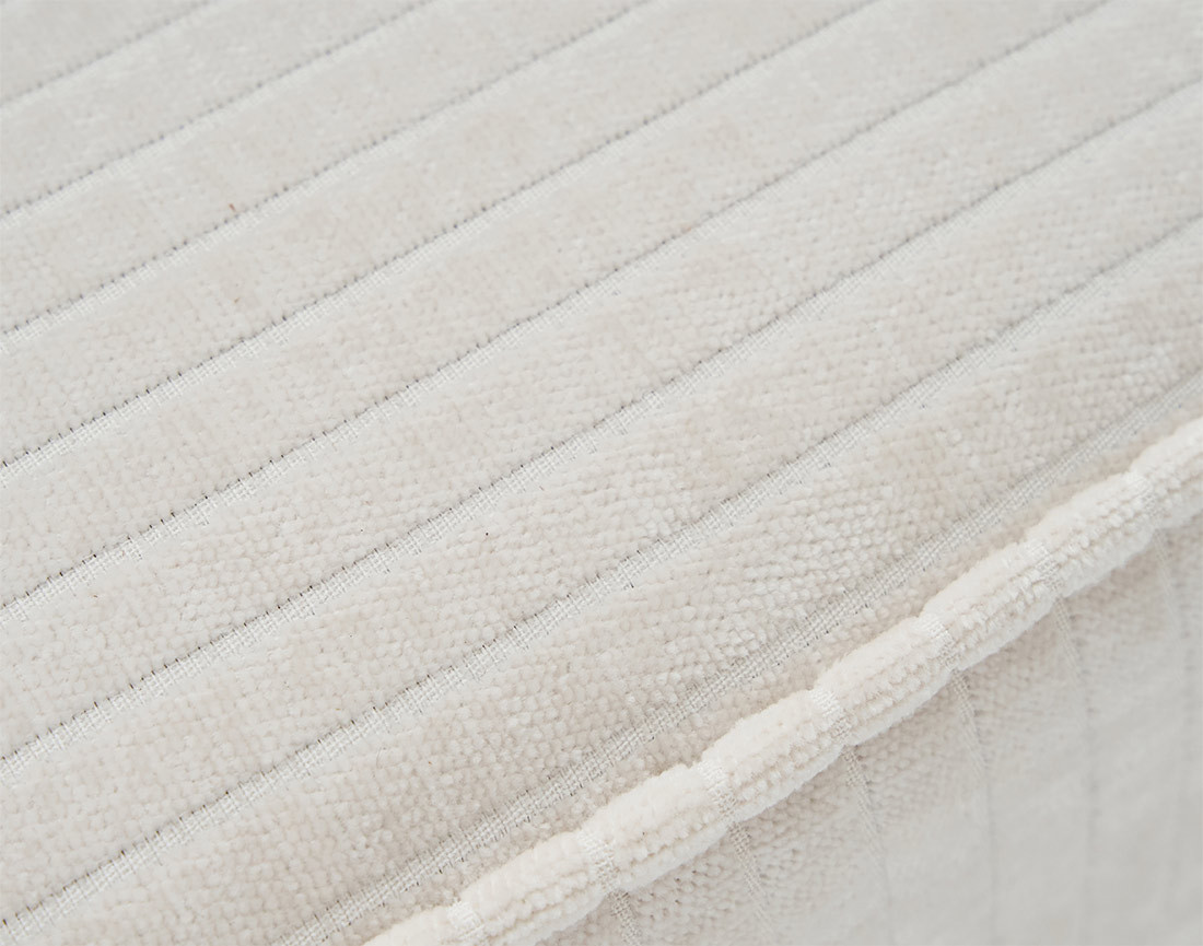 Canapé 3 places convertible avec coffre en velours côtelé plat Topaze Canapé 3 places convertible avec coffre en velours côtelé plat Topaze