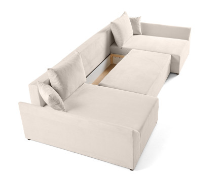 Canapé panoramique en U 7...