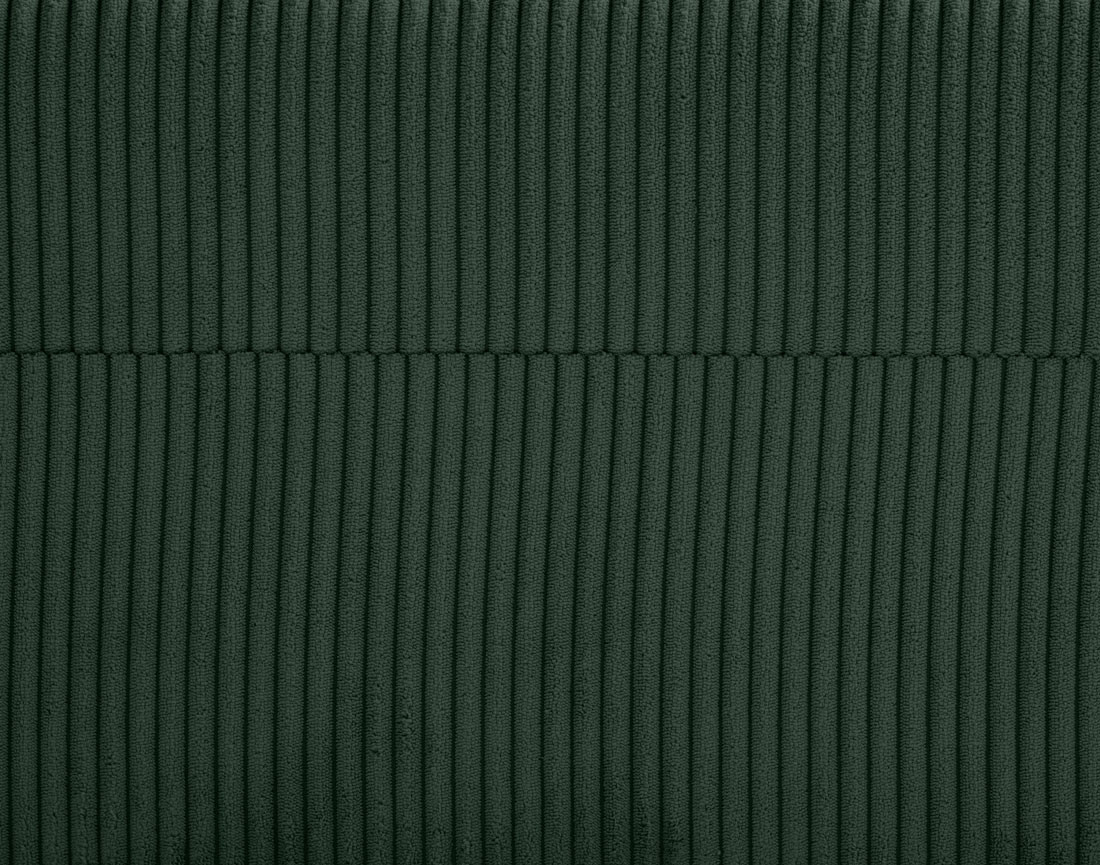 Canapé panoramique en U 7 places convertible avec coffre en velours côtelé Mike