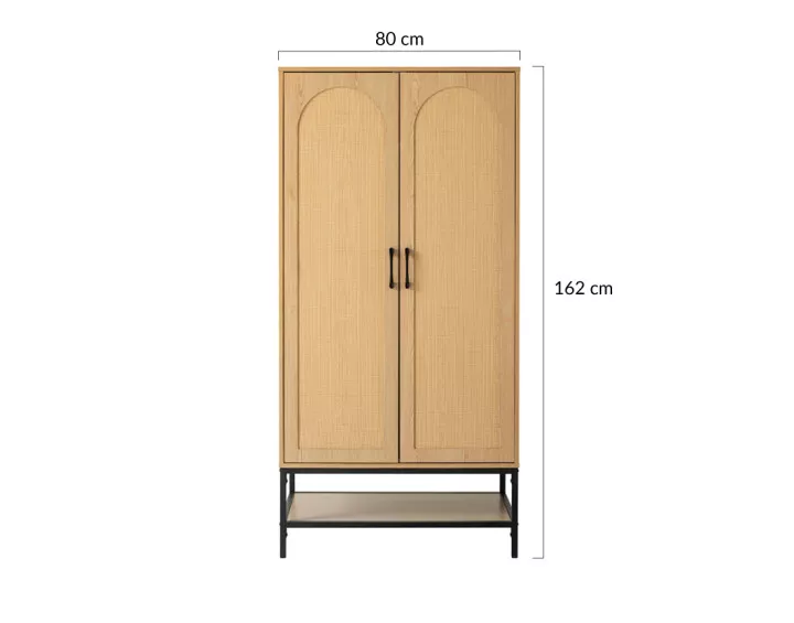 Armoire bois 80 cm Nagato