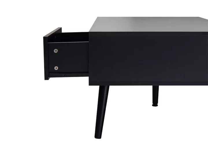 Table basse noir 110 cm Goto