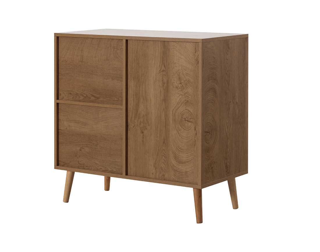 Buffet haut bois 80 cm Goto