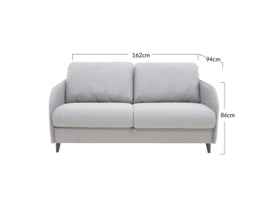 Canapé COSMOS 3 places convertible express quotidien en tissu | Best Mobilier