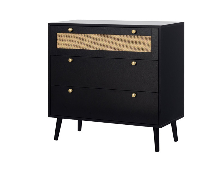 Commode noir 80 cm Goto