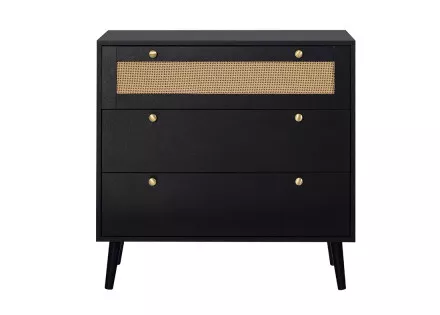 Commode noir 80 cm Goto