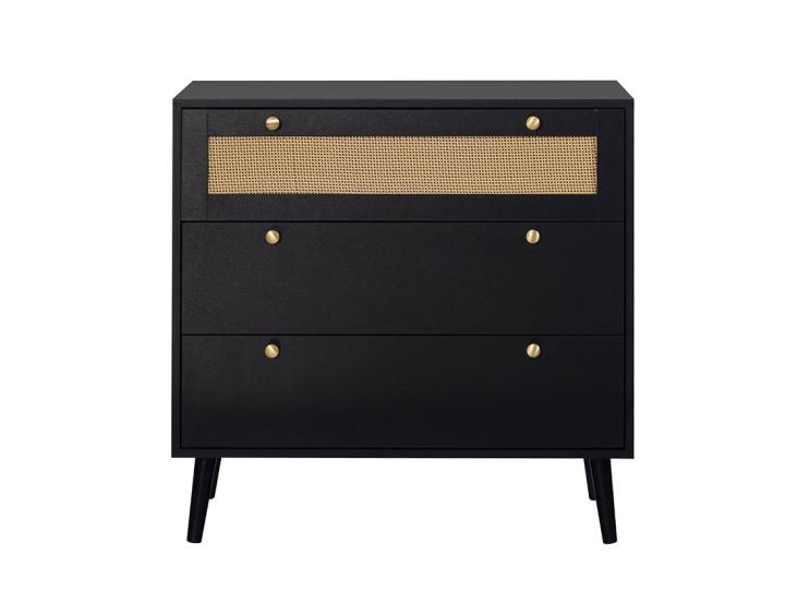 Commode noir 80 cm Goto