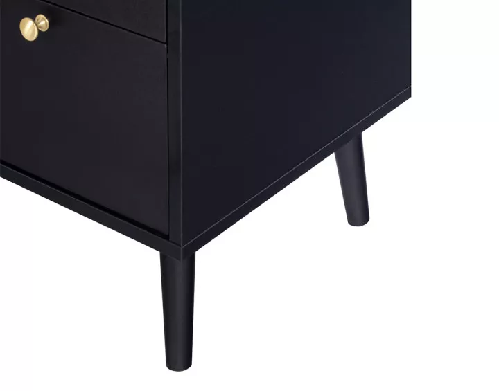 Commode noir 80 cm Goto