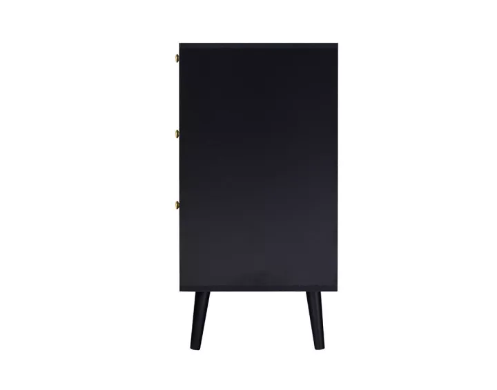 Commode noir 80 cm Goto