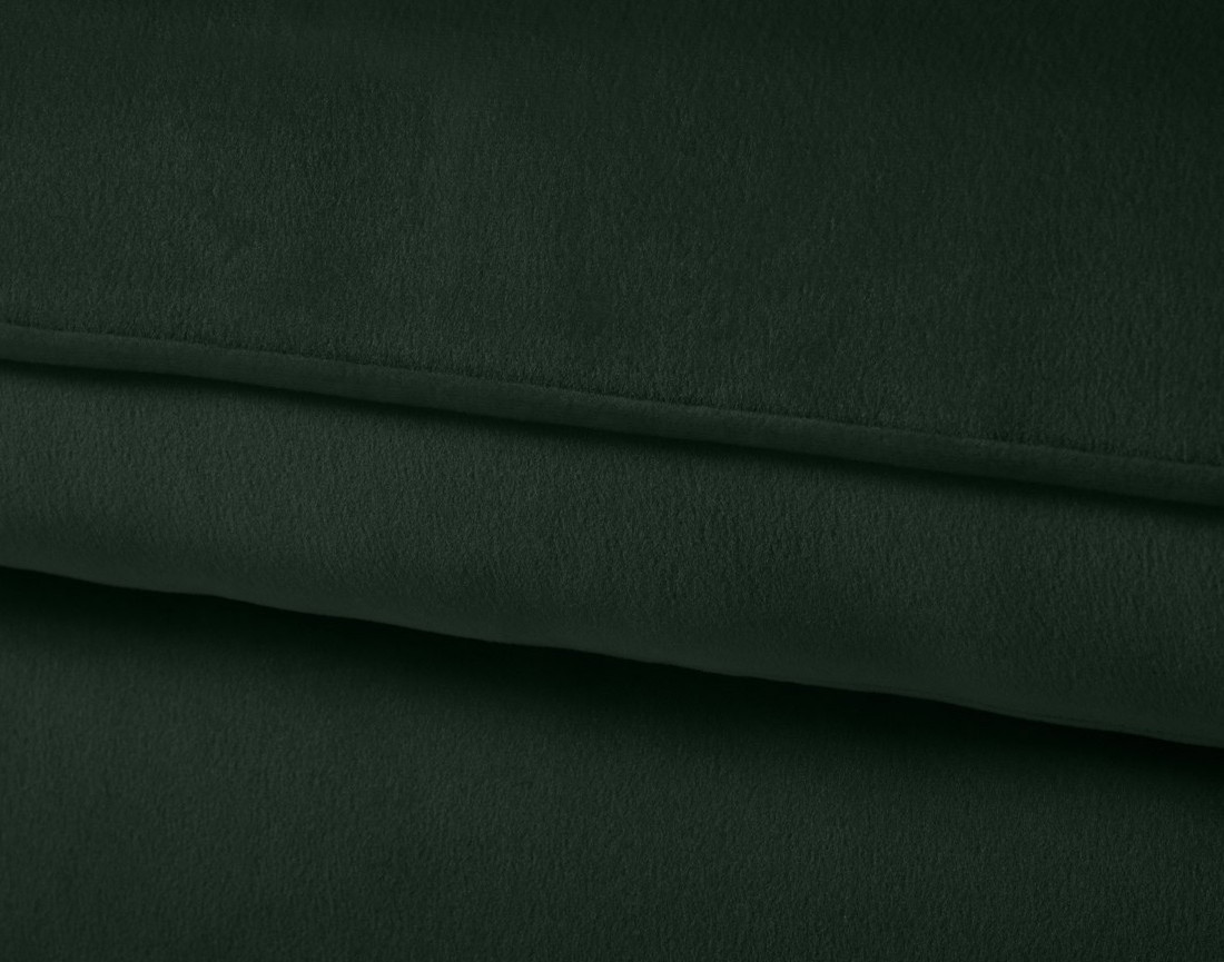 Canapé d'angle droit 4 places convertible en velours Flamingo