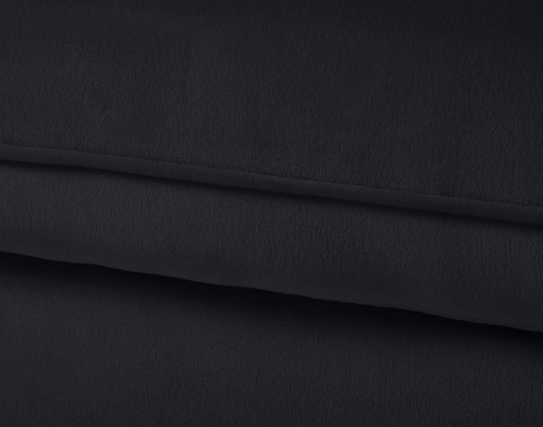 Canapé d'angle droit 4 places convertible en velours Flamingo Canapé d'angle droit 4 places convertible en velours Flamingo