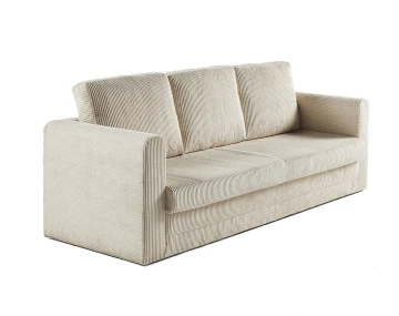 Canapé 3 places convertible déplimousse Marilia - Best Mobilier
