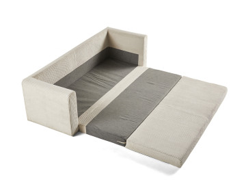 Canapé 3 places convertible déplimousse Marilia - Best Mobilier