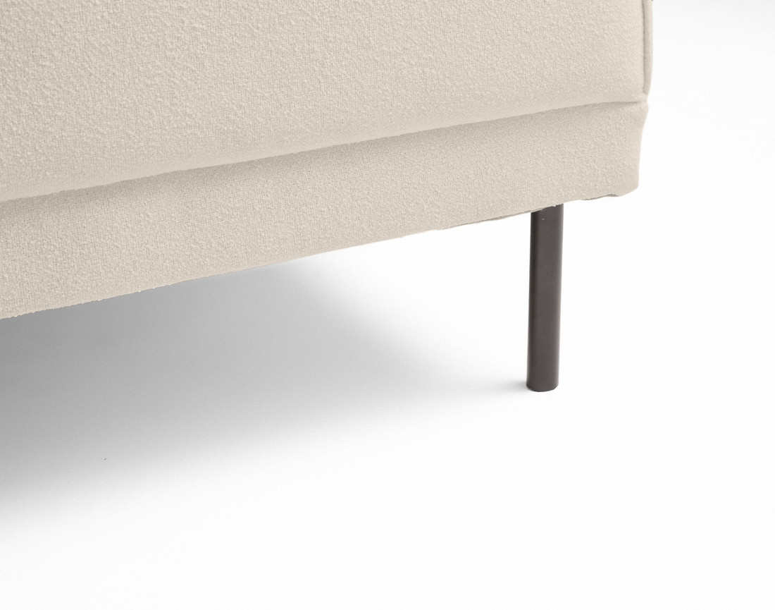 Canapé d'angle réversible convertible avec coffre en tissu Charlie Canapé d'angle réversible convertible avec coffre en tissu Charlie