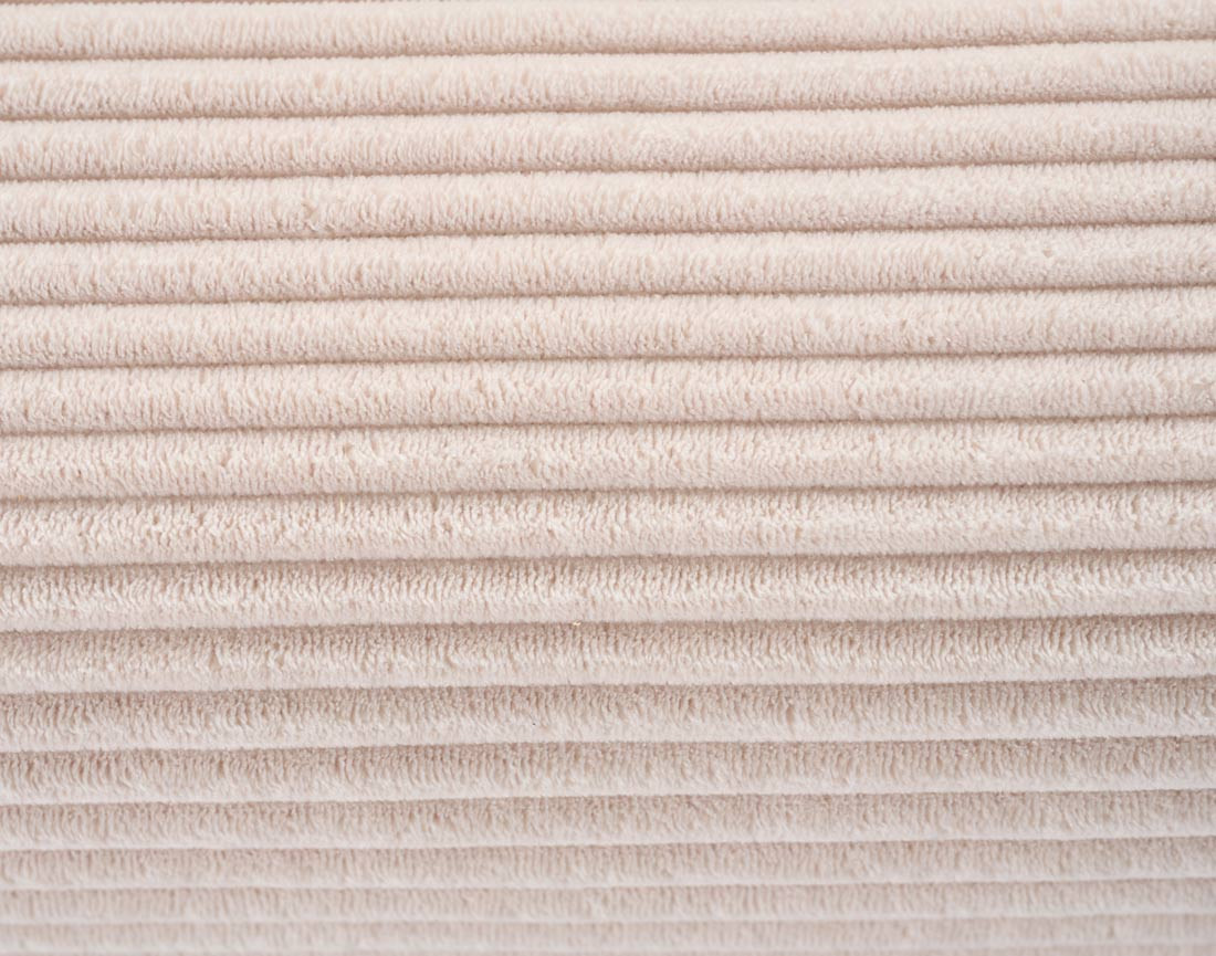 Lit coffre 160x200 cm en velours côtelé sommier inclus Onyx