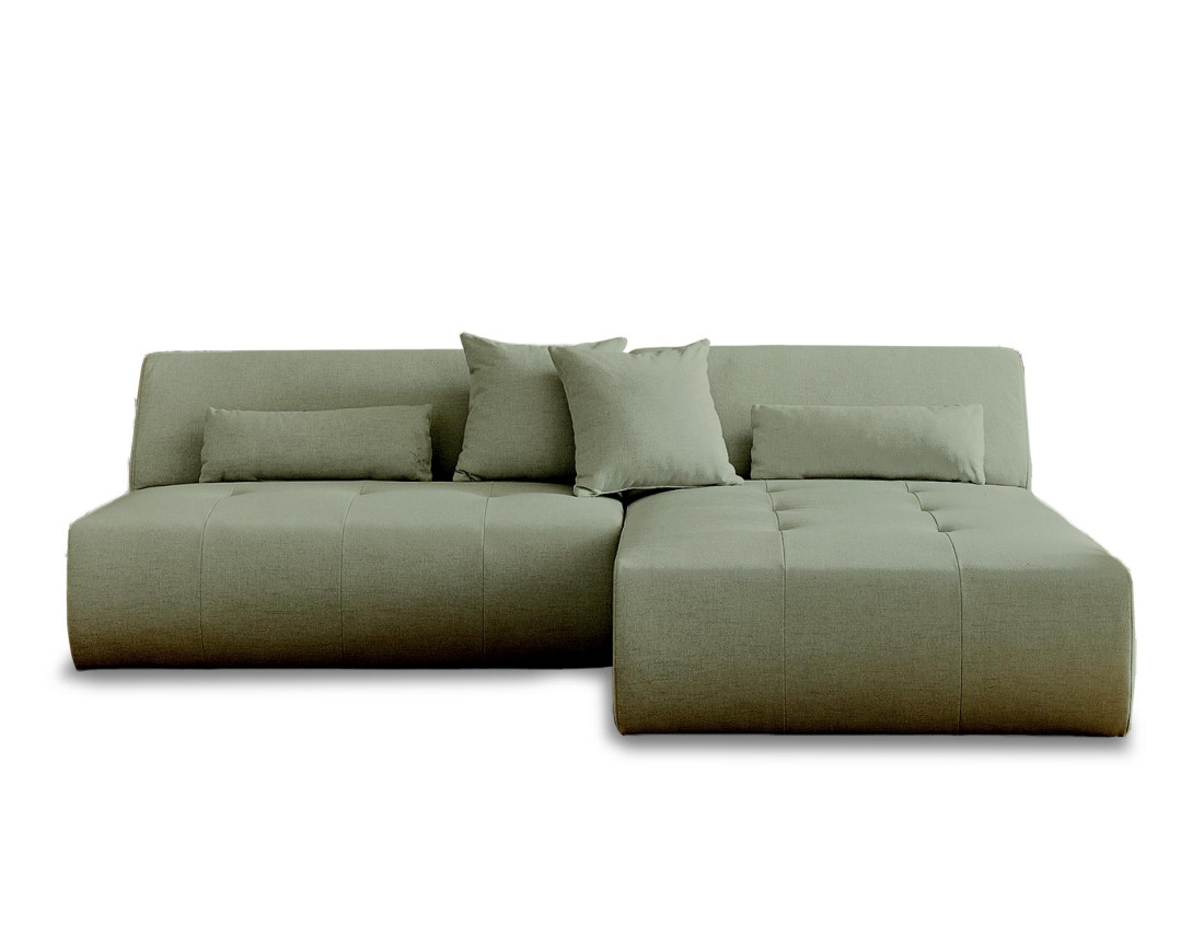 Canapé d'angle réversible modulable 4 places - en tissu - Onyx
