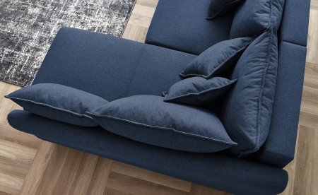 BOBOCHIC MIA - Canapé d'angle convertible scandinave - avec coffre - 4 places - Droit BOBOCHIC MIA - Canapé d'angle convertible scandinave - avec coffre - 4 places - Droit