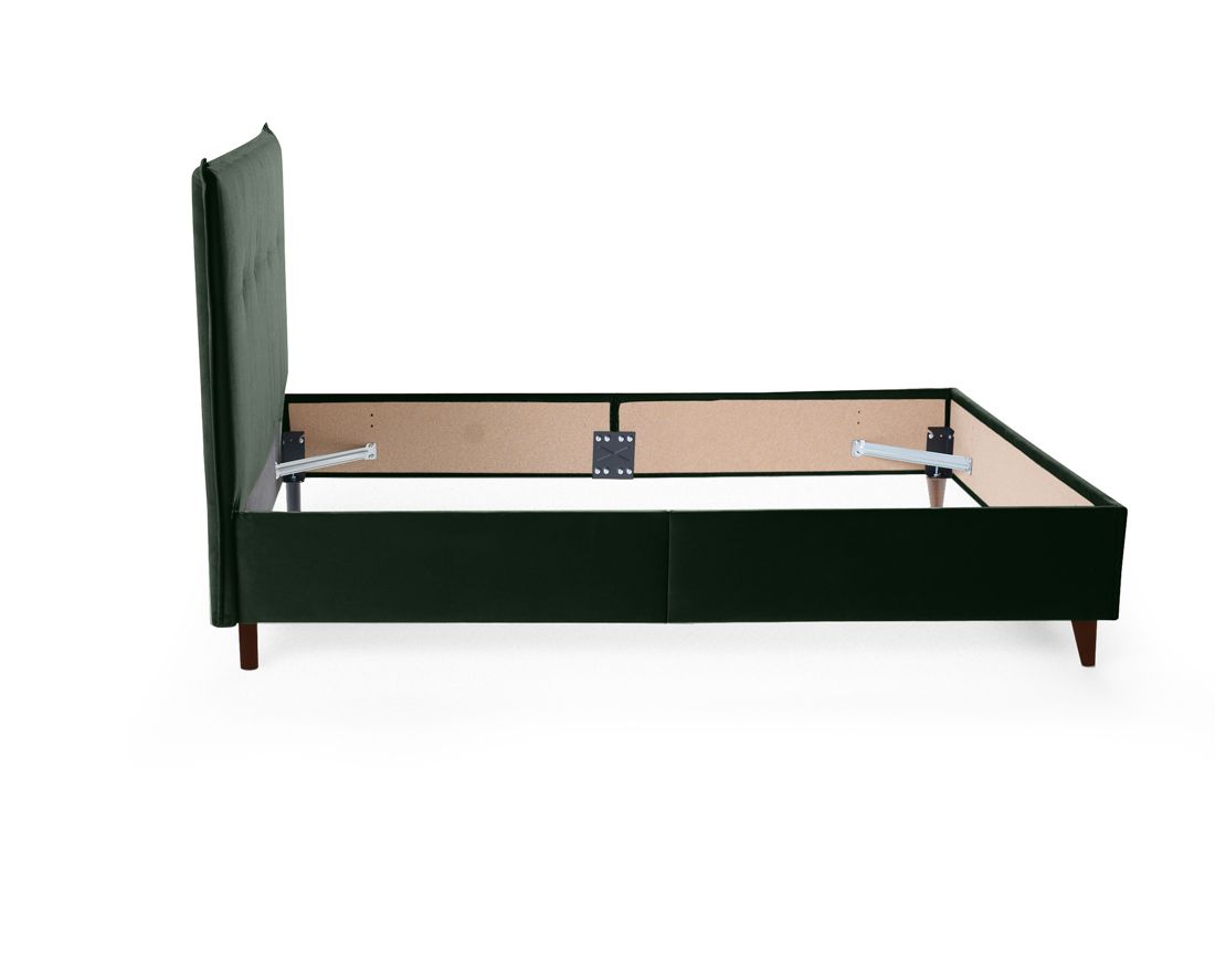 Dali - cadre de lit - 160x200 - en velours Bestmobilier Dali - cadre de lit - 160x200 - en velours Bestmobilier