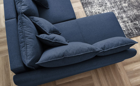 BOBOCHIC MIA - Canapé d'angle convertible scandinave - avec coffre - 4 places - Gauche BOBOCHIC MIA - Canapé d'angle convertible scandinave - avec coffre - 4 places - Gauche