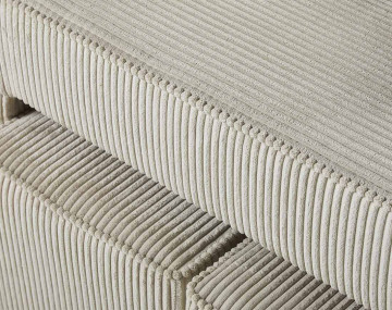 Canapé d'angle 4 places convertible avec poufs Topaze - Best Mobilier