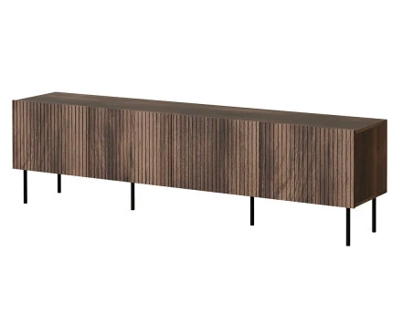 Meuble TV bois 4 portes  200 cm Franco