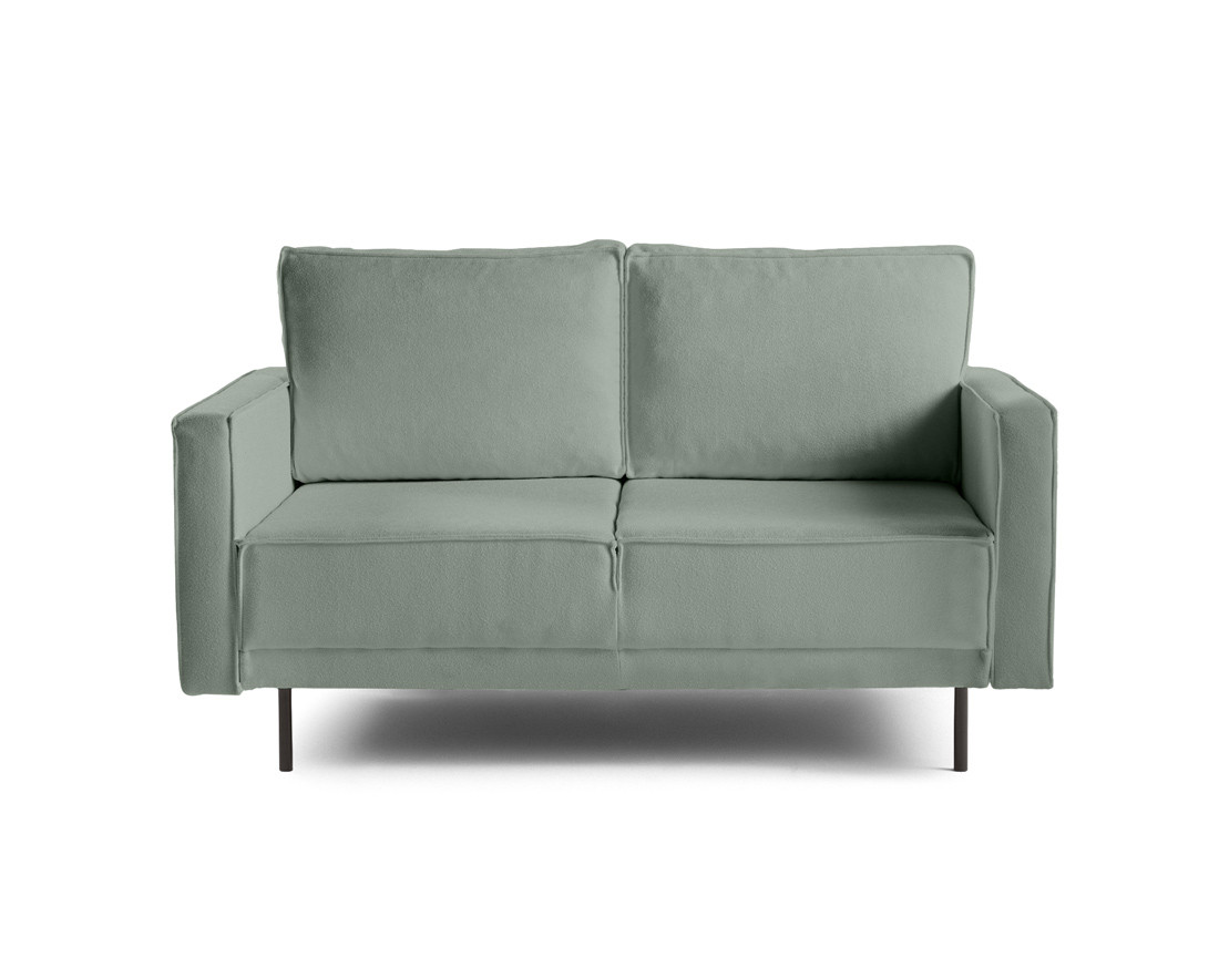 Canapé droit 2 places en tissu Charlie