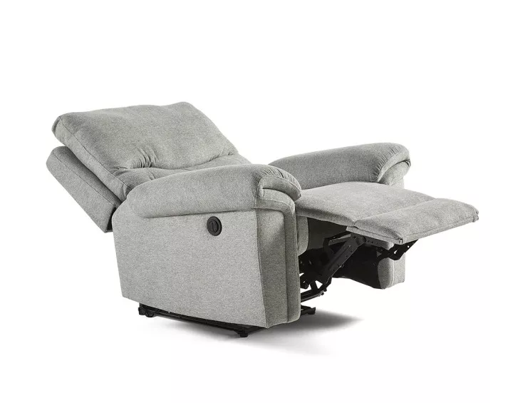 Fauteuil relax électrique en tissu Jasmin