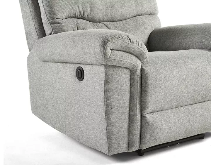 Fauteuil relax électrique en tissu Jasmin