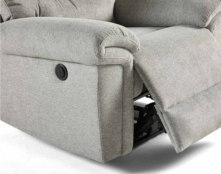 Fauteuil relax électrique en tissu Jasmin