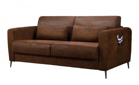 Allan - Canapé 3 places convertible - Ouverture express - couchage quotidien - Style Industriel Allan - Canapé 3 places convertible - Ouverture express - couchage quotidien - Style Industriel