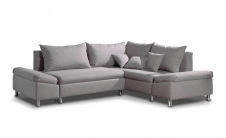 Jade - Canapé d'angle droite convertible avec rangement - 258x196x85cm Jade - Canapé d'angle droite convertible avec rangement - 258x196x85cm