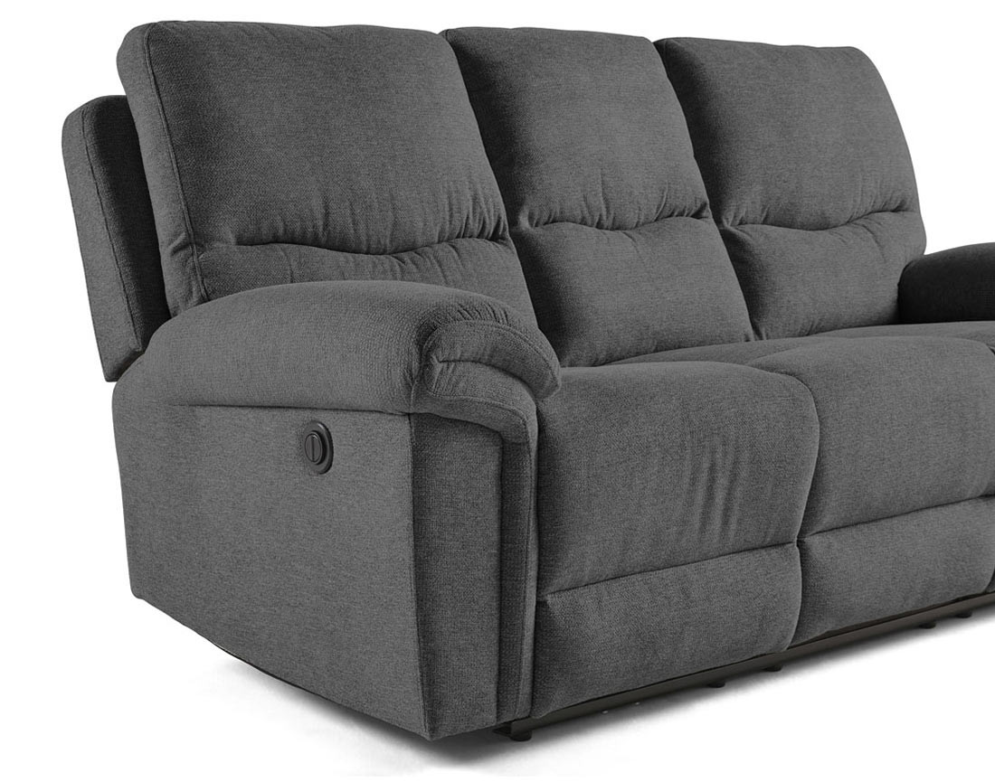 Canapés relax électrique 2 et 3 places en tissu Jasmin