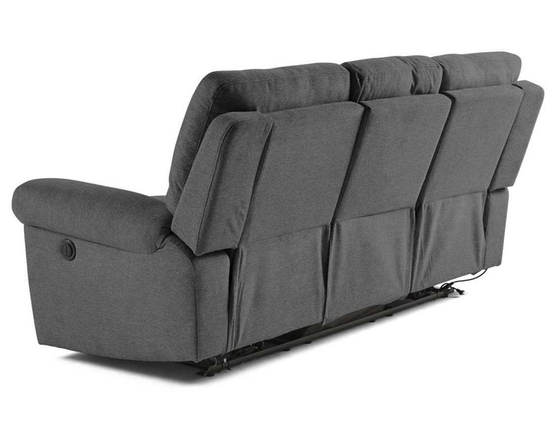 Canapés relax électrique 2 et 3 places en tissu Jasmin