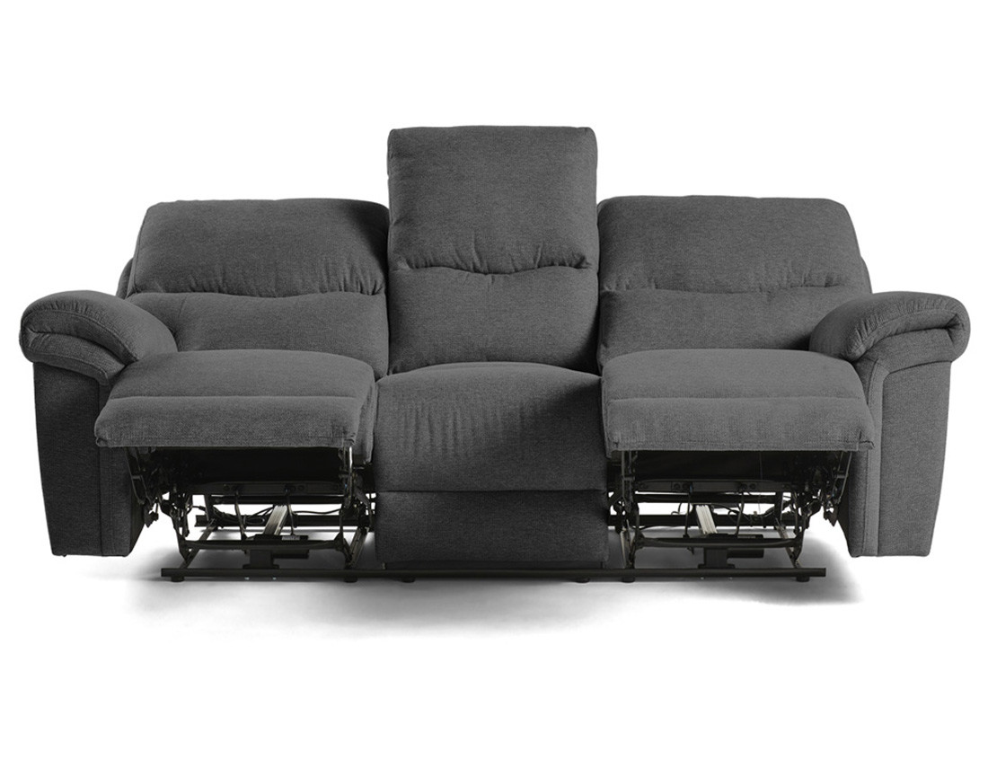 Canapés relax électrique 2 et 3 places en tissu Jasmin