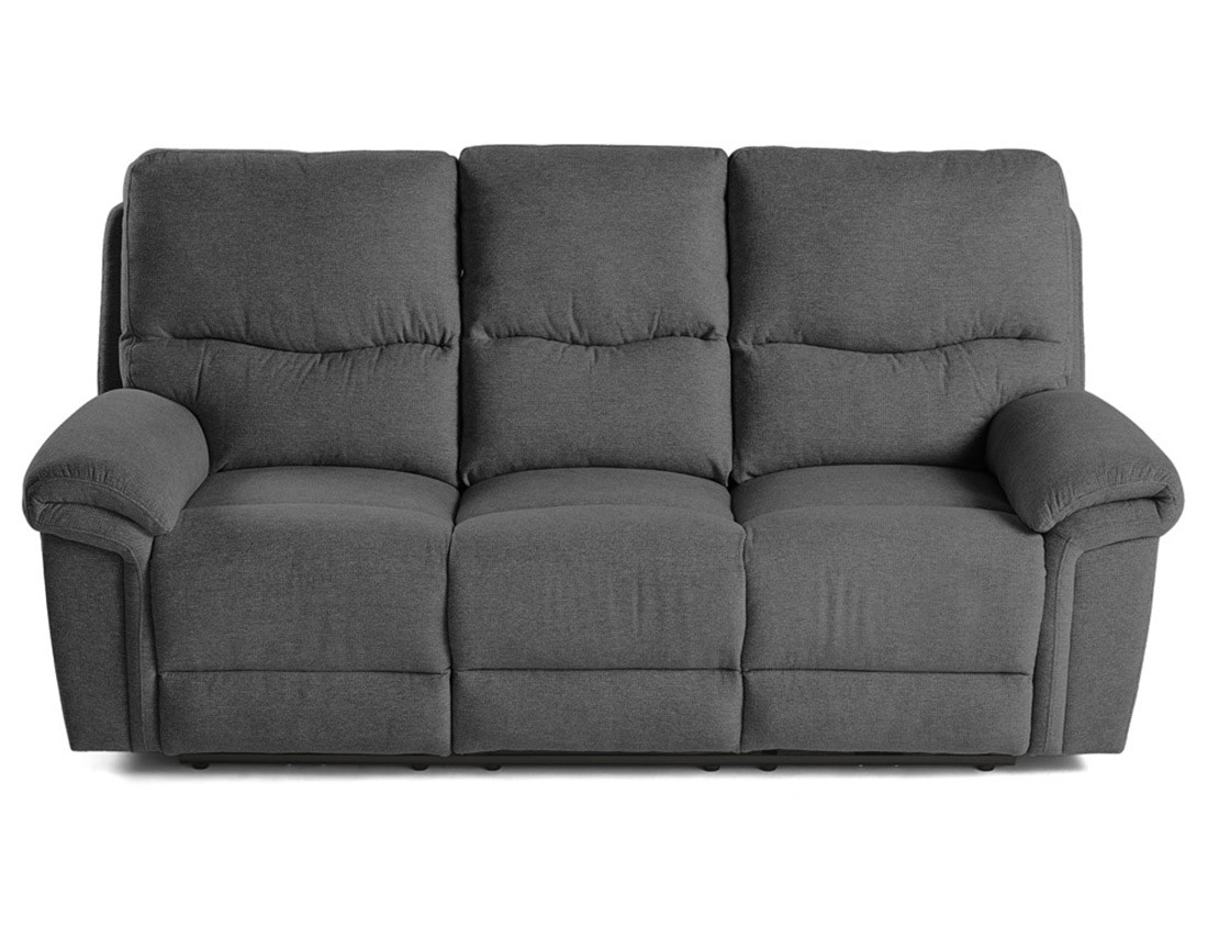 Canapés relax électrique 2 et 3 places en tissu Jasmin