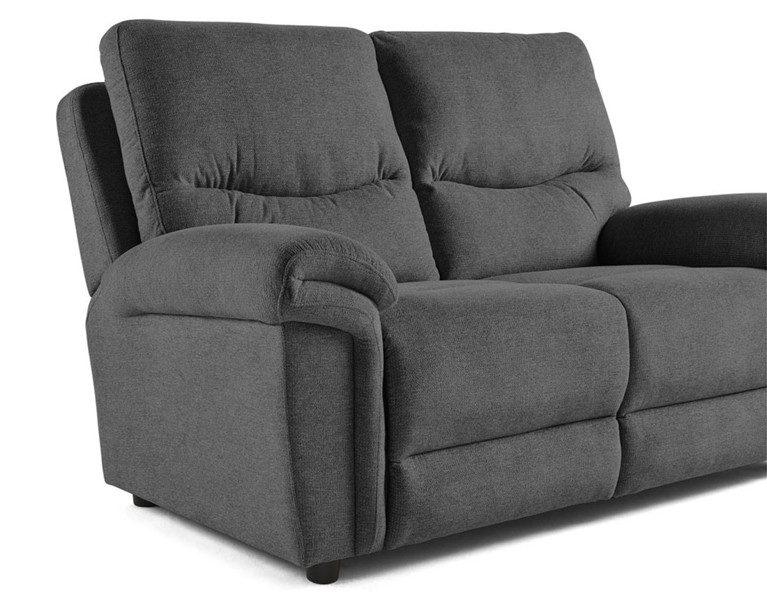 Canapés relax électrique 2 et 3 places en tissu Jasmin