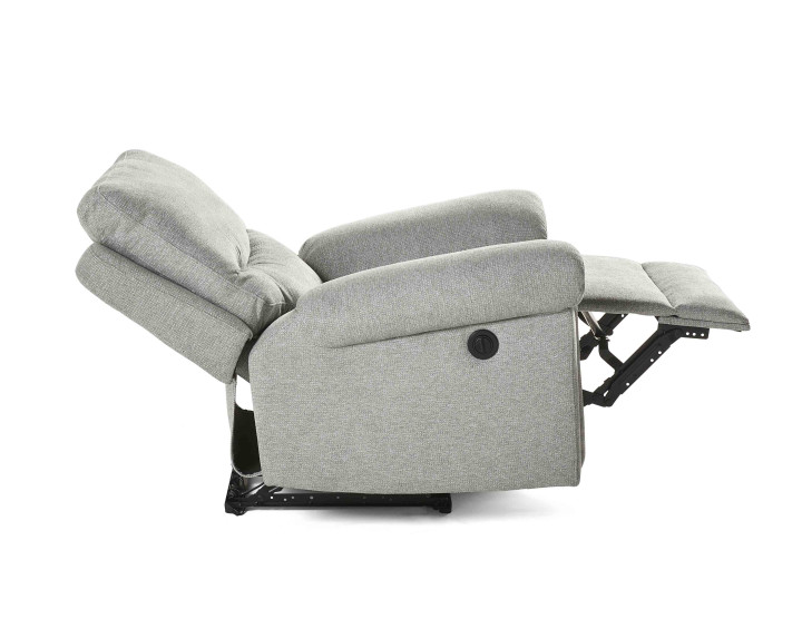 Fauteuil relax électrique en tissu Jasmin