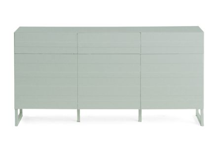 Buffet bas vert sauge 165 cm Sofia