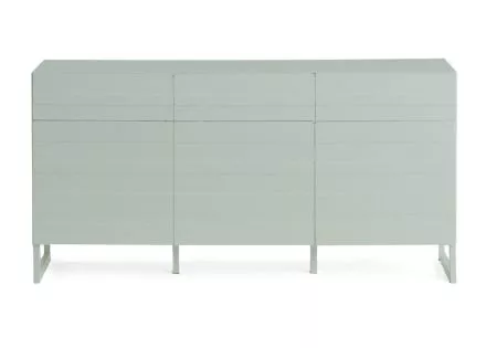 Buffet bas vert sauge 165 cm Sofia