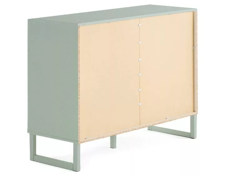 Sofia - buffet bas - vert sauge mat - 110 cm Bestmobilier