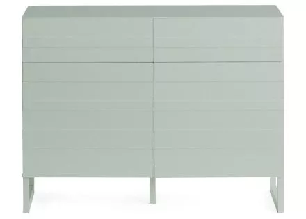 Buffet bas vert sauge 110 cm Sofia