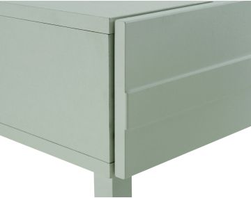 Sofia - table basse - vert sauge mat - 110 cm Bestmobilier