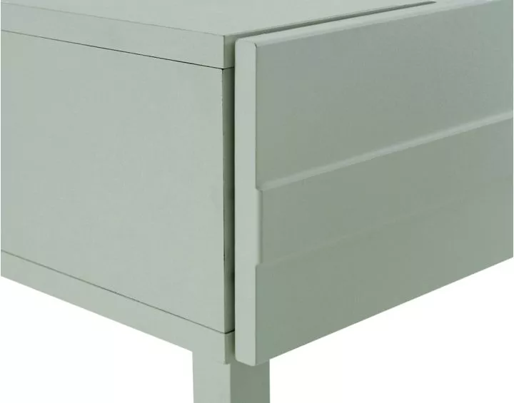 Sofia - table basse - vert sauge mat - 110 cm Bestmobilier