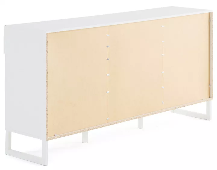 Buffet bas blanc 165 cm Sofia