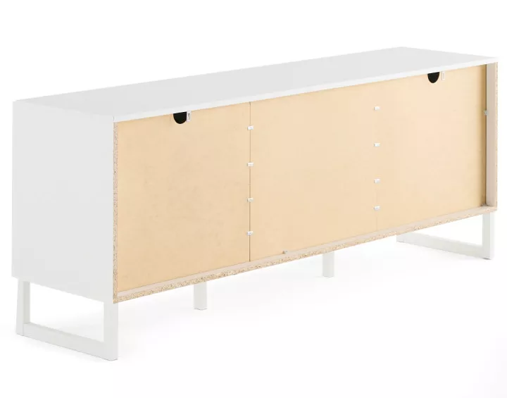 Meuble TV blanc 165 cm Sofia