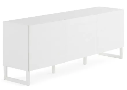 Meuble TV blanc 165 cm Sofia