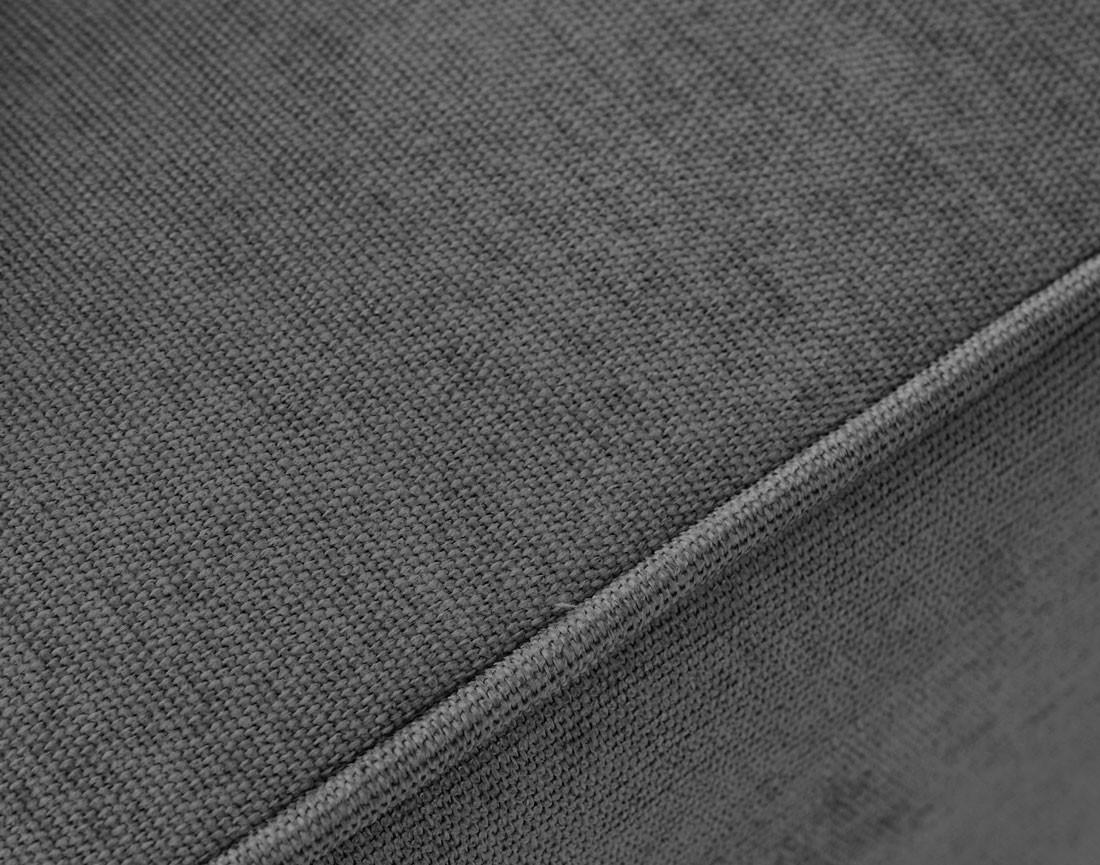 Canapé droit 2 places en tissu Topaze Canapé droit 2 places en tissu Topaze